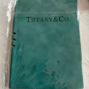 Tiffany & Co. Suede Notebook